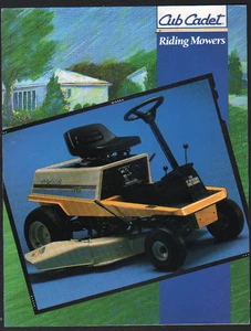 Cub Cadet Models 804 and 1106 Riding Mowers Brochure Leaflet - Picture 1 of 1