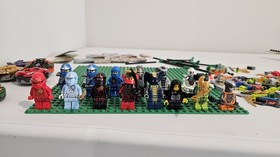 Lego Ninjago Minifig Lot NRG Cole, Zane, Kai, 9572, 9590, 9591, 9573, 9566, 9552