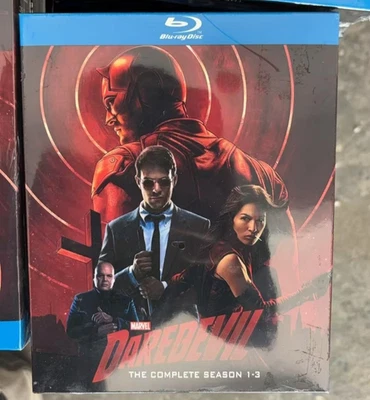 Daredevil: The Complete Series Season 1-3 Blu-ray 9-Disc Brand New Free Shipping - Image 1 of 4