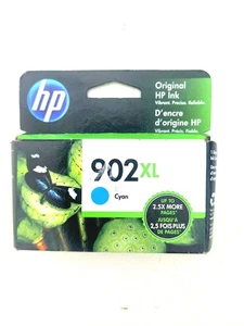 New Genuine HP 902XL Cyan Ink Cartridge OfficeJet Pro 6954 EXP Dec 2022 - Bild 1 von 2