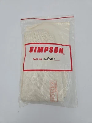 Un par de calcetines de nailon ignífugos Simpson Nomex para hombre talla 11 NUEVO excelente estado Foto 1 de 4