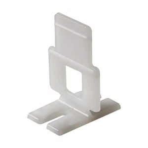LASH Tile Leveling System, Part A, Clips for 1/16" Grout (300 Pack), White - Picture 1 of 7