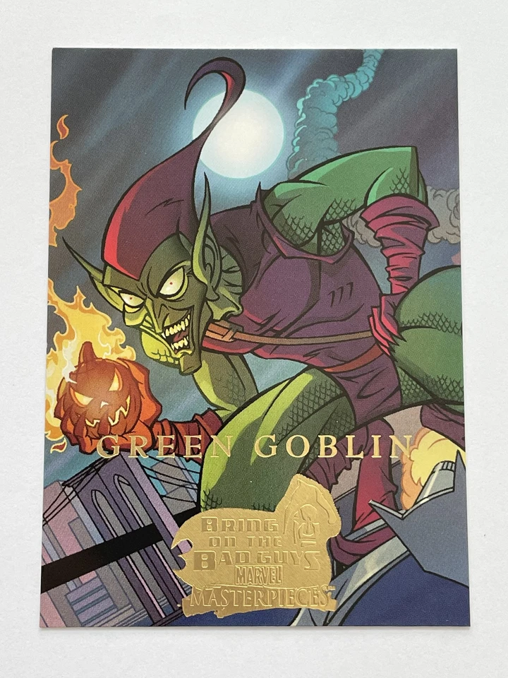 2008 Upper Deck Marvel Masterpieces 3 #15 - Green Goblin - Image 1 of 2