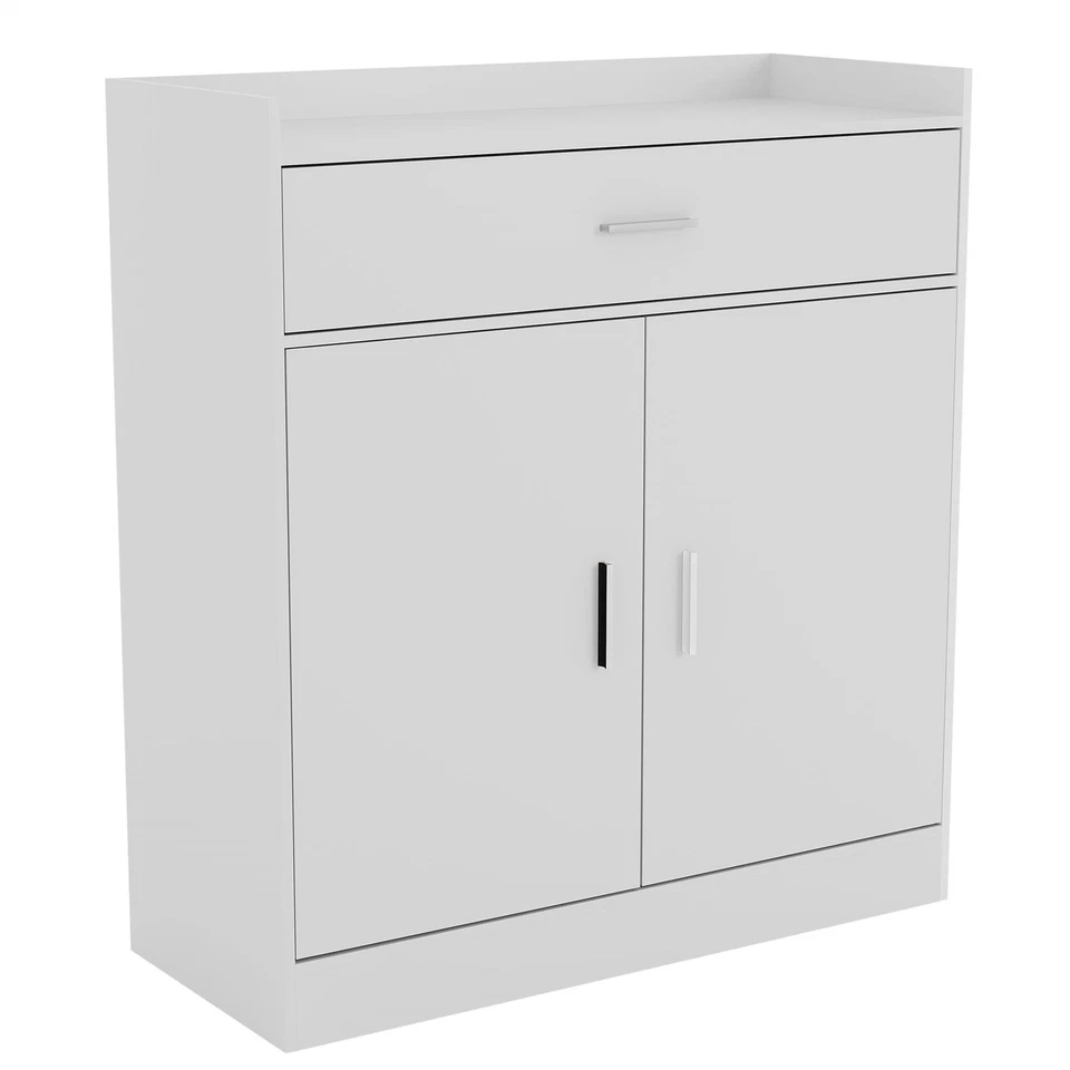 Vida Designs Dalby Modern Shoe Cabinet - White