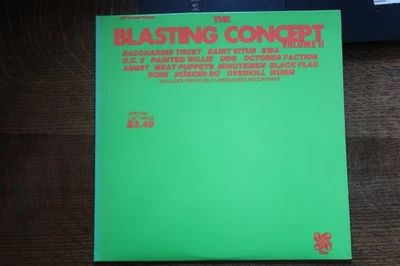 Various - Blasting Concept Vol. 11 - SST, Black Flag, Husker Du LP. - Image 1 of 3