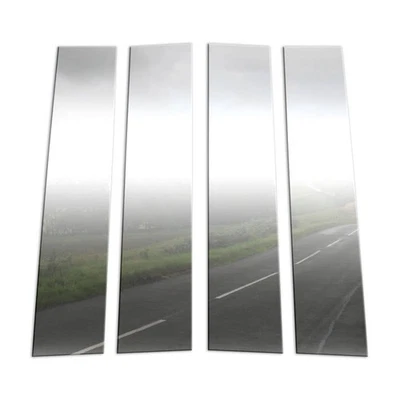 Cubiertas de poste de pilar para GMC Yukon XL 2015-2020 [acero inoxidable] 4p Foto 1 de 4