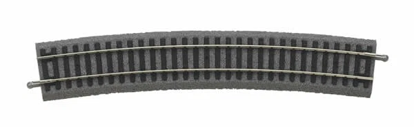 Piko 55419 HO R9/15 Degrees Curved A-Track w/Roadbed - Image 1 of 1