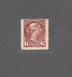 Canada #43, 6 Cent Small Queen, Red Brown, MNH, Fine, CV +/- $150.00 - Picture 1 of 2