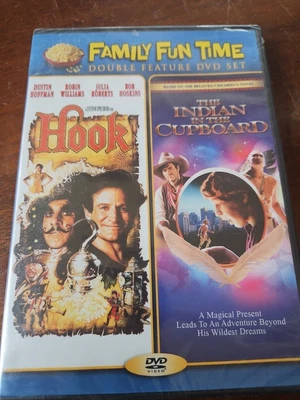 Hook/Indian in the Cupboard (DVD) Dustin Hoffman Robin Williams Julia Roberts - Image 1 of 4