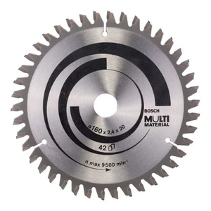 Bosch Kreissägeblatt Multi Material 160 x 20/16 x 2,4 mm 42 - Bild 1 von 9
