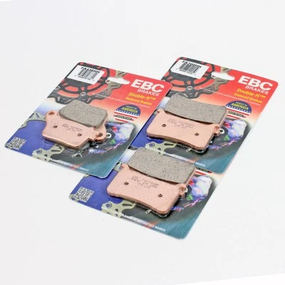 EBC HH Sintered Brake Pad Set for 2017-20 Honda CBR1000RRA ABS Front Rear 3 Pr - Image 1 of 2