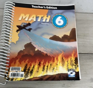 Math 6 Teacher W/CD 3rd Edition , Paperback, Good Condition 2011 - Picture 1 of 10