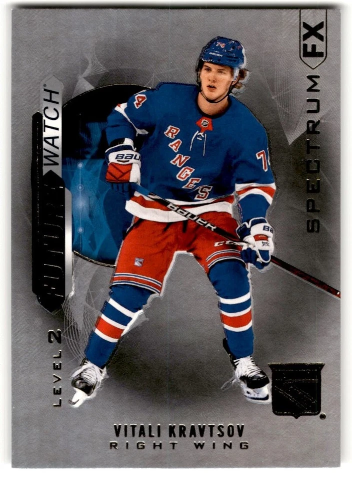 Vitali Kravtsov 2020-21 SP Authentic Spectrum FX Future Watch Rookie #S-74 New - Image 1 of 2