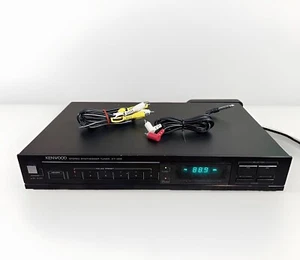 Vintage Kenwood KT-42B AM/FM Stereo Synthesized Tuner Japan - Picture 1 of 17