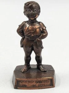 Vintage 1958 Rotes Kreuz gemeinsamer Appell Auszeichnung Kupferguss Statue 3 1/2" hoch - Bild 1 von 5