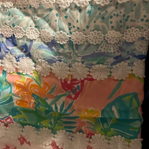 LILLY PULITZER PB KIDS PATCHWORK BORDER QUILT 36" X 50" NWT FREE SHIPPING - Picture 1 of 7