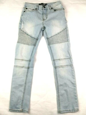  RSQ 牛仔裤 16 码东京超紧身浅水洗苦恼牛仔裤  — 第 1/4 张图片