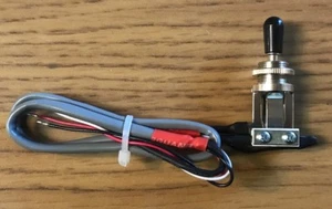 Switchcraft Gibson 3 way guitar switch with 4 conductor wire READY TO DROP IN! - Picture 1 of 2