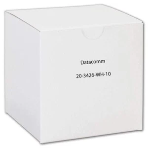 DataComm Electronics 20-3426-WH-10 CAT-6 Jacks, 10 Pack (White) - Afbeelding 1 van 1
