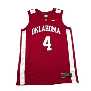 Nike Elite Team 2013 Oklahoma Sooners Basketball Jersey 4 Men’s Medium Pre Owned - Picture 1 of 15