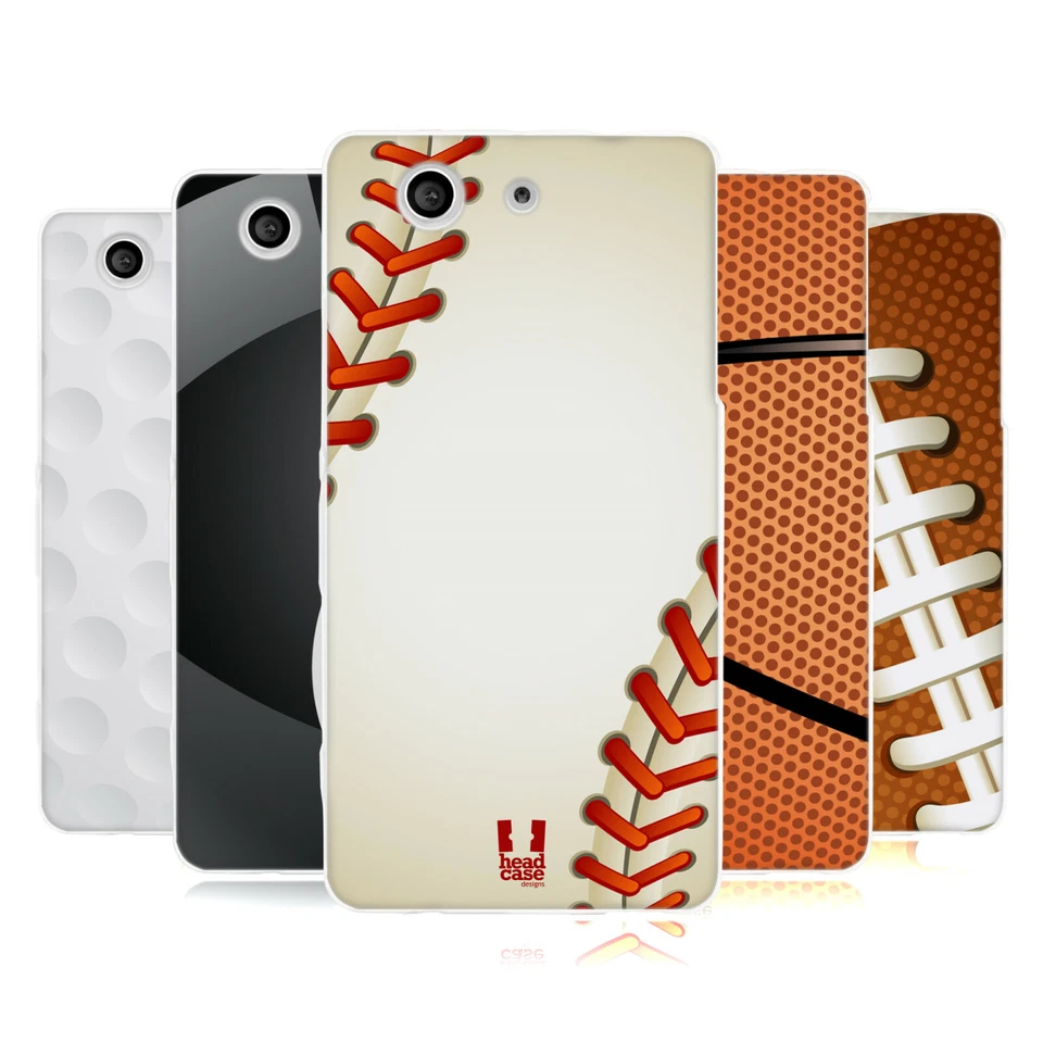 FUNDA Y PAPEL PINTADO HEAD CASE DESIGNS BOLA GEL PARA SONY XPERIA Z3 COMPACT / D5803 Foto 1 de 4