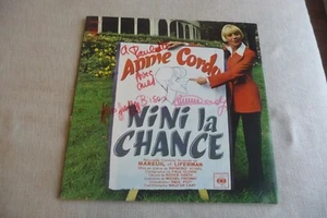 ANNIE CORDY LP NINI LA CHANCE COMEDIE MUSICALE. DEDICACE AUTOGRAPHE - Picture 1 of 6