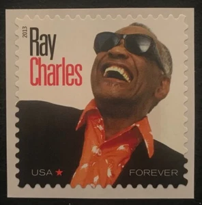 Scott #4807 2013 - Forever - Ray Charles - sello único - como nuevo - Imagen 1 de 1