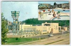 ARLINGTON VIRGINA VA SOUTH GATE MOTOR HOTEL SHIRLEY HIGHWAY GLEBE ROAD DÉCADA DE 1950 - Imagen 1 de 2