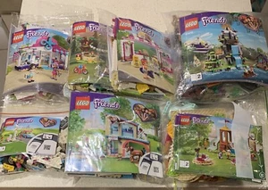Bulk 7 Lego Friends: 41391, 41392, 41426, 41432, 41443, 41446, 41698 With Books - Picture 1 of 8