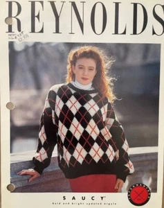Reynolds SAUCY Knitting Pattern 435 - Picture 1 of 2