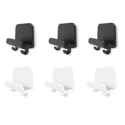 3x Adhesive Phone Tablet Holder Wall Mount Stand Hook Cradle for iPad Cellphone - Image 1 of 4