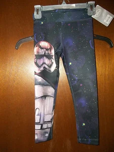 Leggings Star Wars Capitana Phasma niños nuevos con etiquetas talla 4 - Imagen 1 de 2