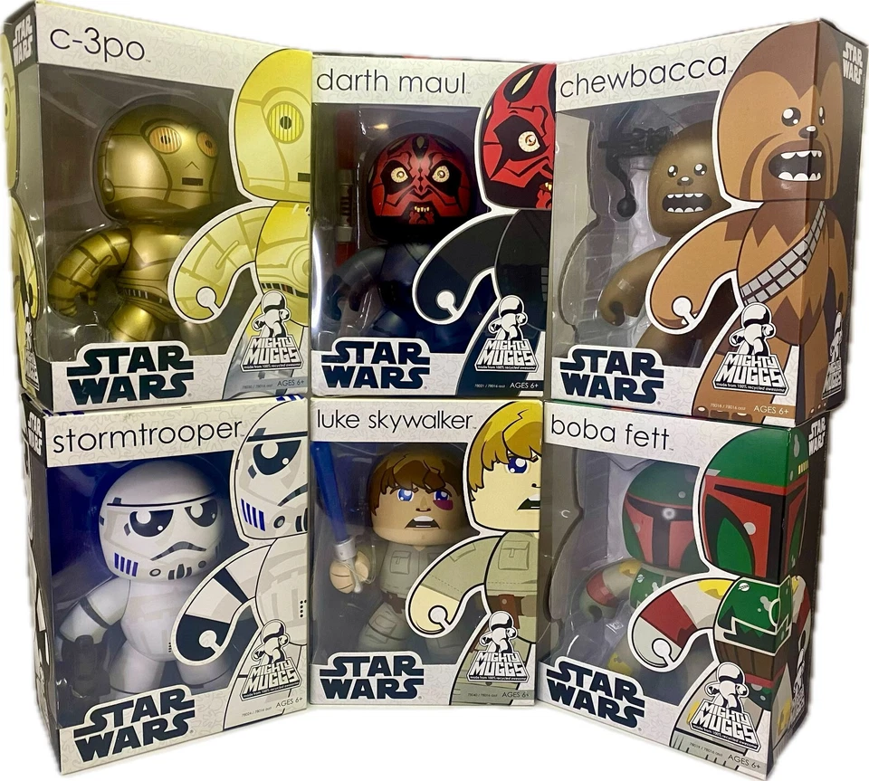 Figuras Mighty Muggs Starwars de Hasbro (Tú eliges el Mighty Mugg que quieras) Foto 1 de 1