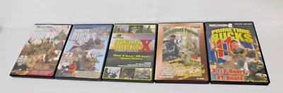 Deer Hunting DVDs (Lot of 5) Real Tree, Mossy Oak, World Hunting, Hunter Special Foto 1 de 4