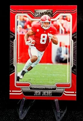 2022 Panini Chronicles Playbook Draft Picks Josh Jacobs #22 - Image 1 of 2