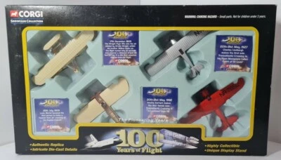 Corgi 100 YEARS OF FLIGHT Pioneering Years, Set of 4 Die-Cast Airplanes - Image 1 of 4