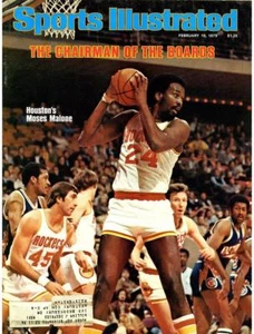 1979 Moses Malone Houston Rockets Sports Illustrated EX - Picture 1 of 1