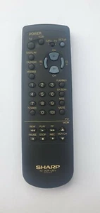 REMOTE CONTROL SHARP G1035CESA TV VIDEO VCR CATV ORIGINAL NEW G1035 - Zdjęcie 1 z 1