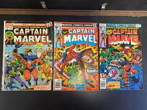 Captain Marvel, Marvel Comics, #31, 49, 50 - Imagen 1 de 2