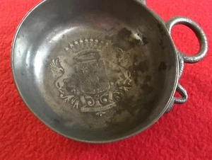 Vintage Zinn Porringer/Quaich - Bild 1 von 8