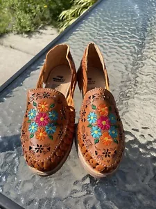 Huaraches Sandals Artesenales Handmade de from Mexico - Women's - Picture 1 of 9