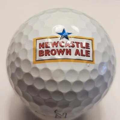 Pelota de golf Newcastle Brown Ale Logo Titleist Prov1 coleccionable  Foto 1 de 4
