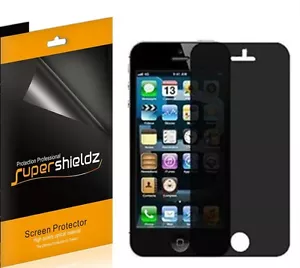 2X Supershieldz Privacy Anti-Spy Screen Protector Film for Apple iPhone 5 5S 5C - Picture 1 of 3