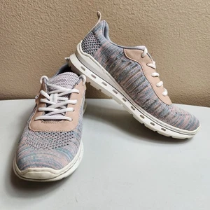 Rieker Womens |US 8/EU 39| Nikita 27 Blue Fabric Knit Sneakers/ L2227-12 - Picture 1 of 11