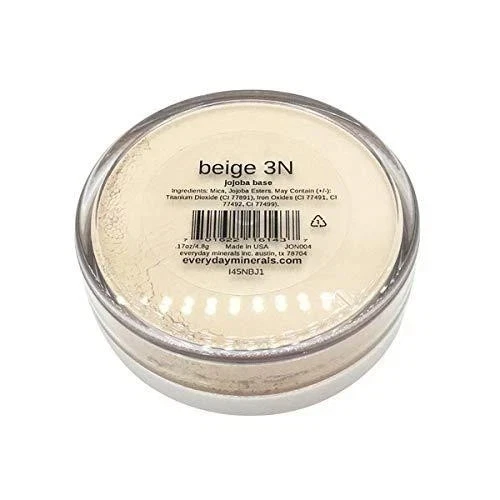 Base de jojoba Everyday Minerals beige 3N, 0,17 oz/4,8 g Foto 1 de 4
