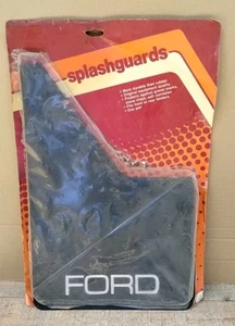 Vintage FORD Mud Flaps Splash Guards Power Flow Inc. Truck Flaps 18"x12" - Picture 1 of 12