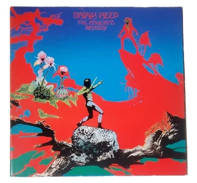 1974 Uriah Heep The Magicians Birthday 86 456 XOT Vintage Vinyl Record Germany Foto 1 de 4