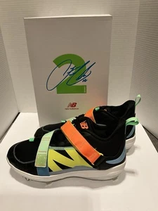 New Balance FuelCell Lindor 2 Baseballstollen Größe 11,5 schwarz orange neu im Karton - Bild 1 von 7