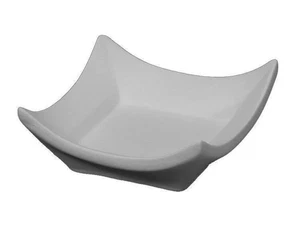 Small Flared square fusing / draping kiln mold Sager slump mold  3" L x 3" W x 1 - Picture 1 of 2