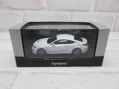 Modellino auto Kyosho 1/43 Lexus RC F Early White Nova Glass Flake nuovo - Immagine 1 di 4
